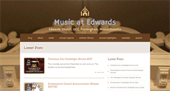 Desktop Screenshot of edwardschurchmusic.org