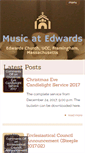 Mobile Screenshot of edwardschurchmusic.org